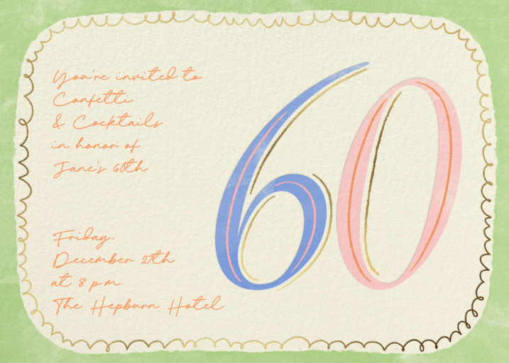 Loopy - Birthday Invitation by Paperless Post