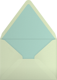 Pistachio Pastiche - Gold Rush Paper Envelope