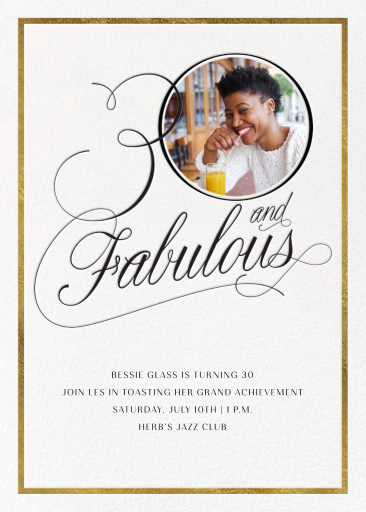 Curls Ahead - 30th Birthday Invitation by Paperless Post