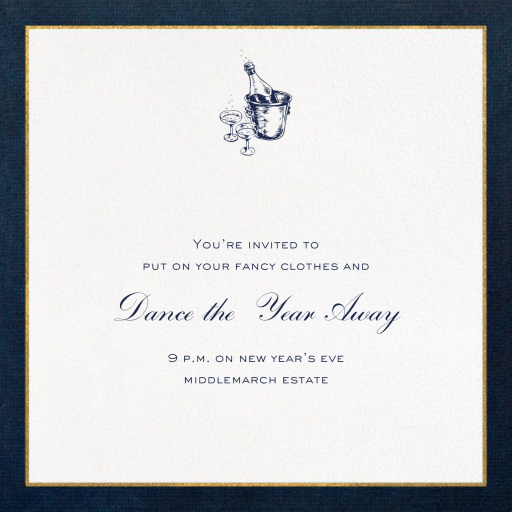 Oro - New Year's Eve Invitation by Paperless Post