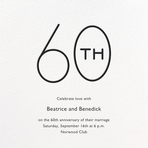 Decade - Anniversary Invitation by Paperless Post