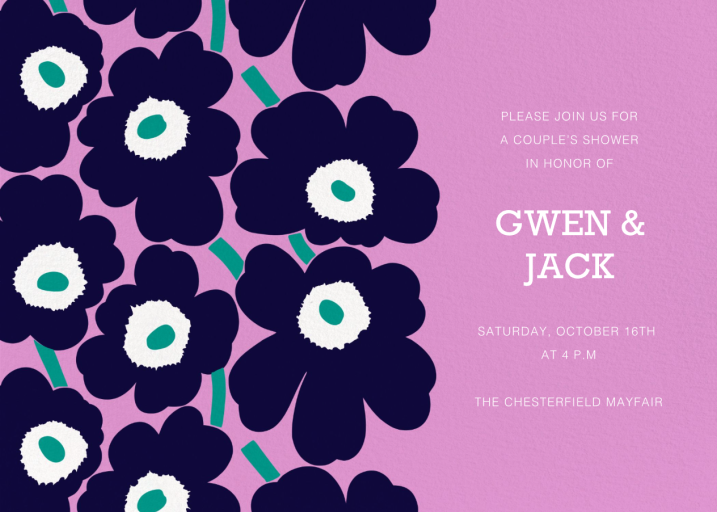 Unikko (Horizontal) by Marimekko