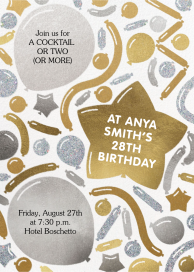 Poppin’ - Birthday Invitation by Paperless Post