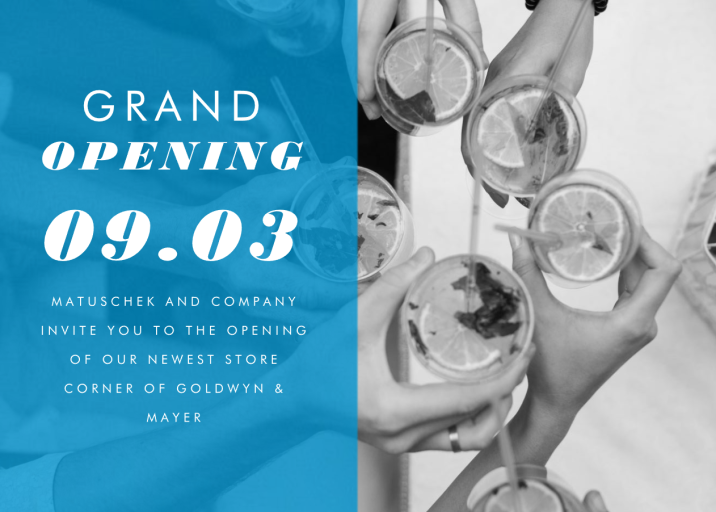 Horizontal Split by Paperless Post