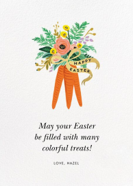 Carrot Bouquet Easter by Rifle Paper Co.