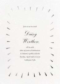 Éclat - Retirement and Farewell Party Invitation by Paperless Post