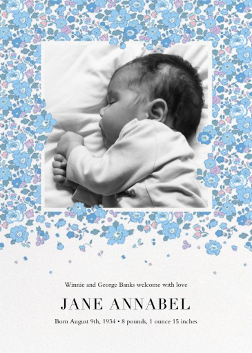 Betsy (Photo) - Birth Announcement by Liberty