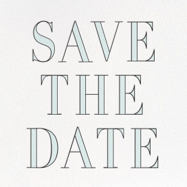KSNY Prism - Save the Date by kate spade new york