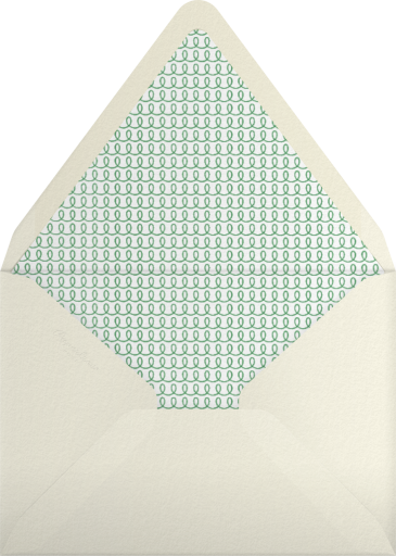 Curly Border - The Indigo Bunting Envelope