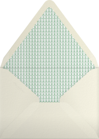 Curly Border - The Indigo Bunting Envelope