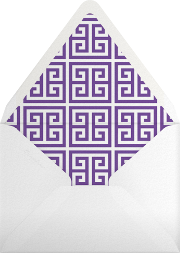 Greek Border - Jonathan Adler Envelope