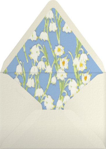 Garden Lilies (Greeting) - Carolina Herrera Envelope