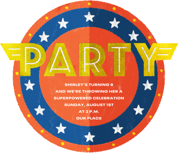 Heroes Only - Birthday Invitation by Paperless Post