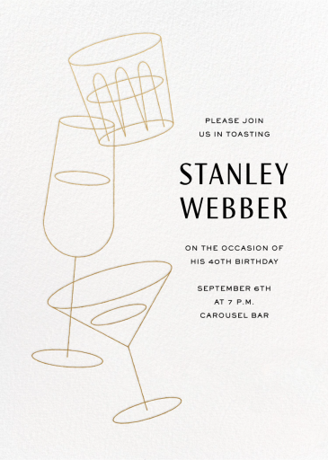 Tipple - Birthday Invitation by Paperless Post