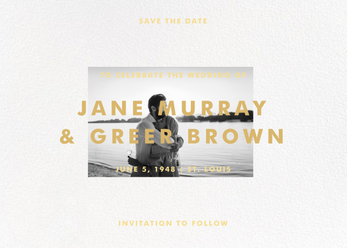 Opening Titles - Save the Date by Paperless Post