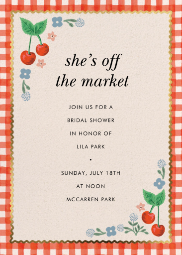Country Farm - Bridal Shower Invitation by Rifle Paper Co.