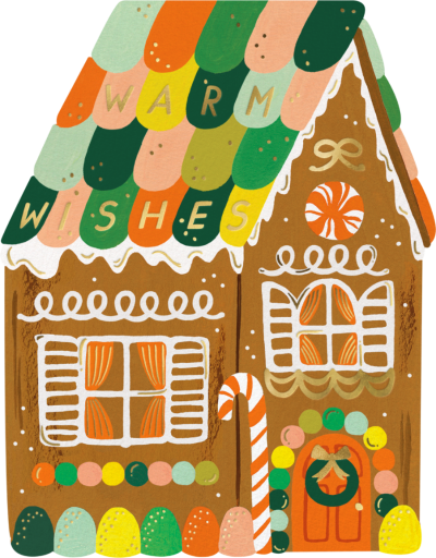 Gingerbread House - Holiday Card by Rifle Paper Co.