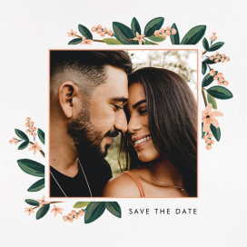 November Herbarium (Photo Save the Date) - Save the Date by Rifle Paper Co.