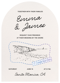 Archway (Custom Magic Art) - Wedding Invitation by Paperless Post