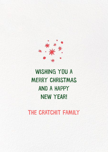 Merry Always - Greeting Card by Hello!Lucky - Back