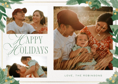 Holly Photos - Greeting Card by Paperless Post