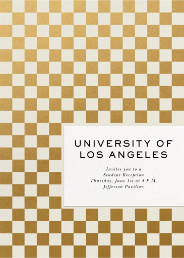 Checked by Paperless Post