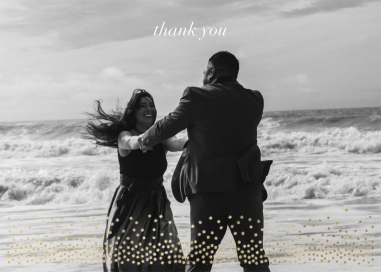 Jubilee II (Photo Save the Date) - Greeting Card by Kelly Wearstler