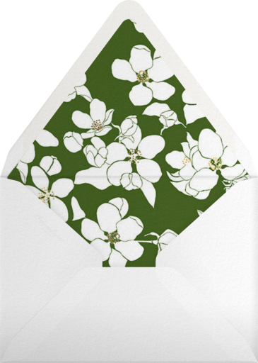 Golden Magnolias (Invitation) - Carolina Herrera Envelope