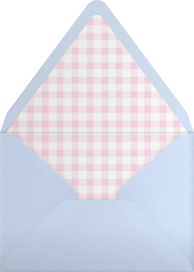 Vichy Check - Paperless Post Envelope