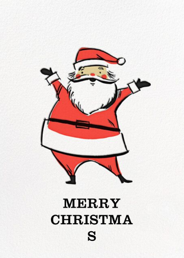 Retro Santa (Greeting) by Hello!Lucky