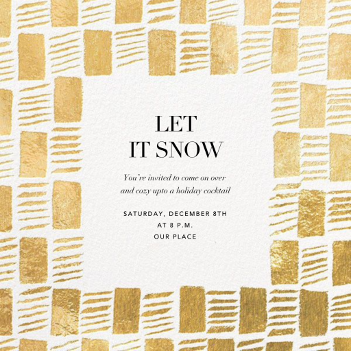 Array - Corporate Holiday Party Invitation by Kelly Wearstler