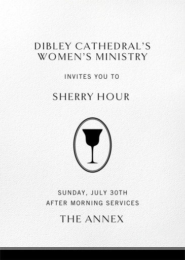 Chalice (Customizable Template) - Cocktail Party Invitation by Paperless Post