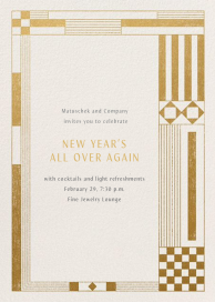 Deco Asymmetry - Corporate Reception Invitation by Paperless Post