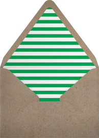 Garden Flowers Invitations - The Indigo Bunting Envelope