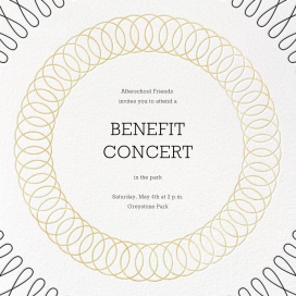 Spirals (Save the Date) - Get-Together Invitation by Paperless Post