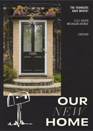 Doorstep Charm - Moving Announcement by Paperless Post