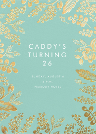 Heather and Lace - Birthday Invitation by Rifle Paper Co.