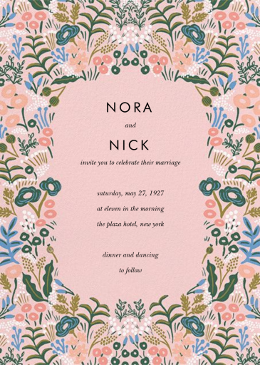 Floral Tapestry (Invitation) - Party Invitation by Rifle Paper Co.