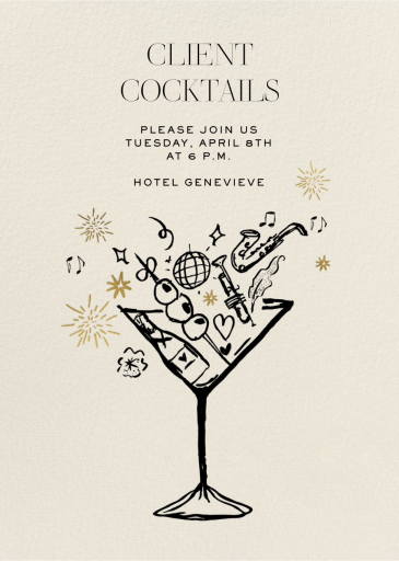 Jazz Affair - Business Invitation by Pulp Templates Co.