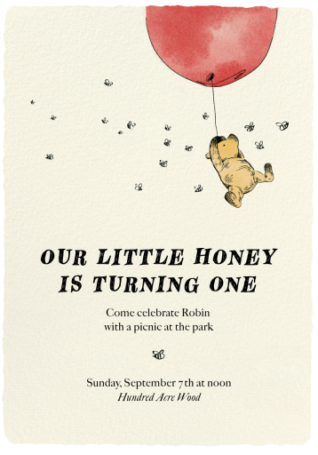 Little Honey - Birthday Invitation by Paperless Post