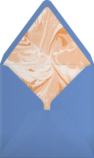 Orange Dinner Party - Iris + Marie Envelope