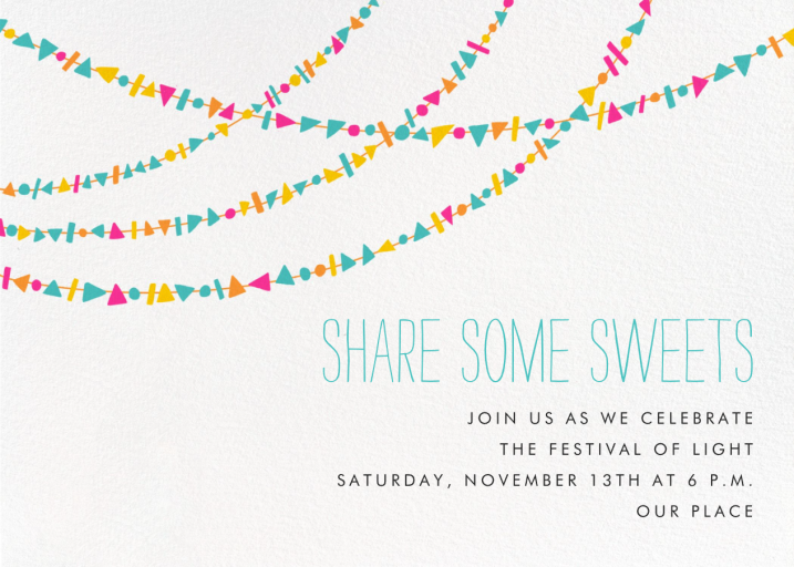 Streamer Shapes - Invitation by Paperless Post