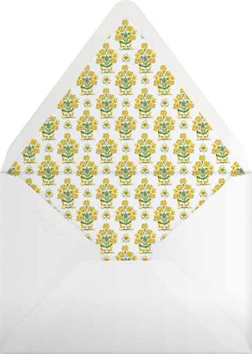 Sunshine Flowers (Inslee Fariss) - Dogwood Hill Envelope