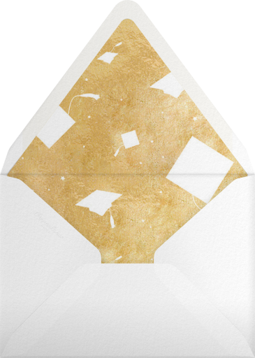 Degree in Letters - Paperless Post Envelope