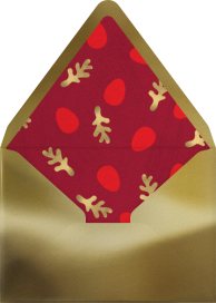 Red Egg - Paperless Post Envelope