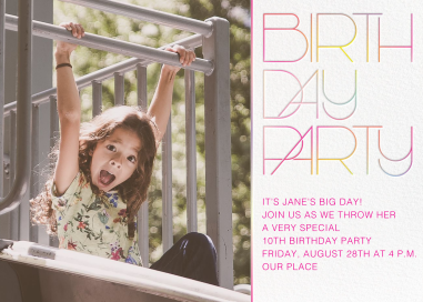 Birthday Candle Lighting (Photo) by Paperless Post