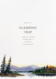 Oneida - Glamping Invitation by Paperless Post