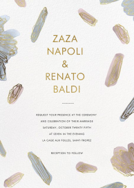 Amathole - Wedding Invitation by Paperless Post