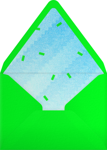Party On - Paperless Post Envelope