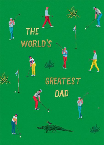 Putting Green (Danielle Kroll) - Father's Day Card by Red Cap Cards